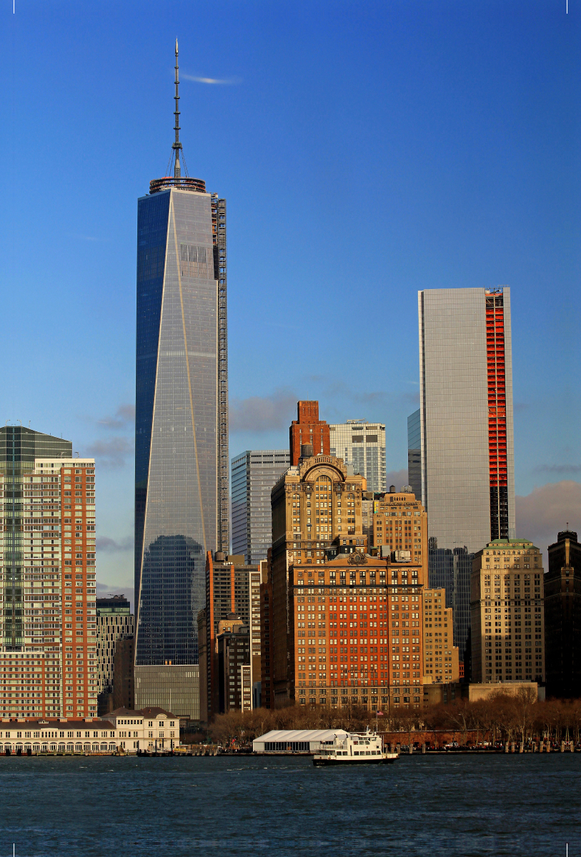 Manhattan Skyline von New York City