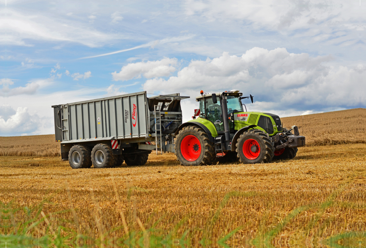 Ein Motiv aus dem Kalender Landwirtschaft - Von der Saat bis zur Ernte