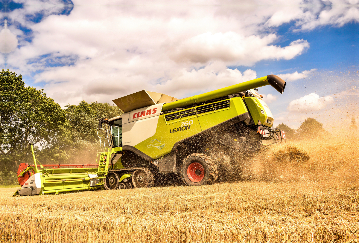 Ein Motiv aus dem Kalender Landwirtschaft - Von der Saat bis zur Ernte