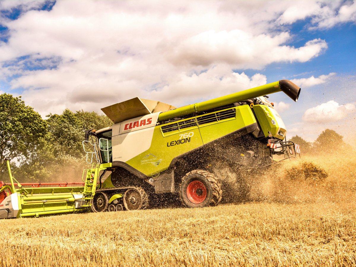 Ein Motiv aus dem Kalender Landwirtschaft - Von der Saat bis zur Ernte