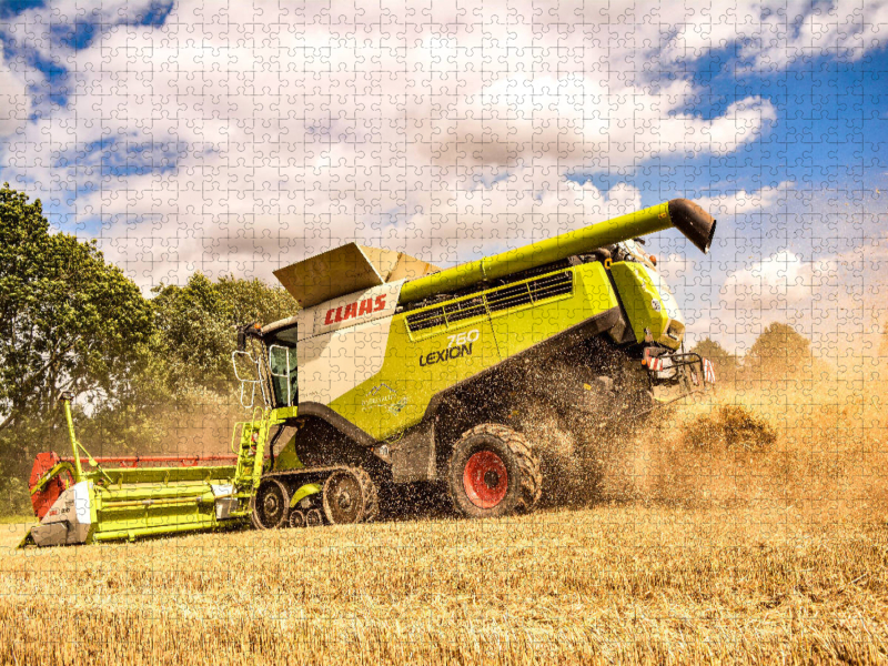 Ein Motiv aus dem Kalender Landwirtschaft - Giganten im Kornfeld