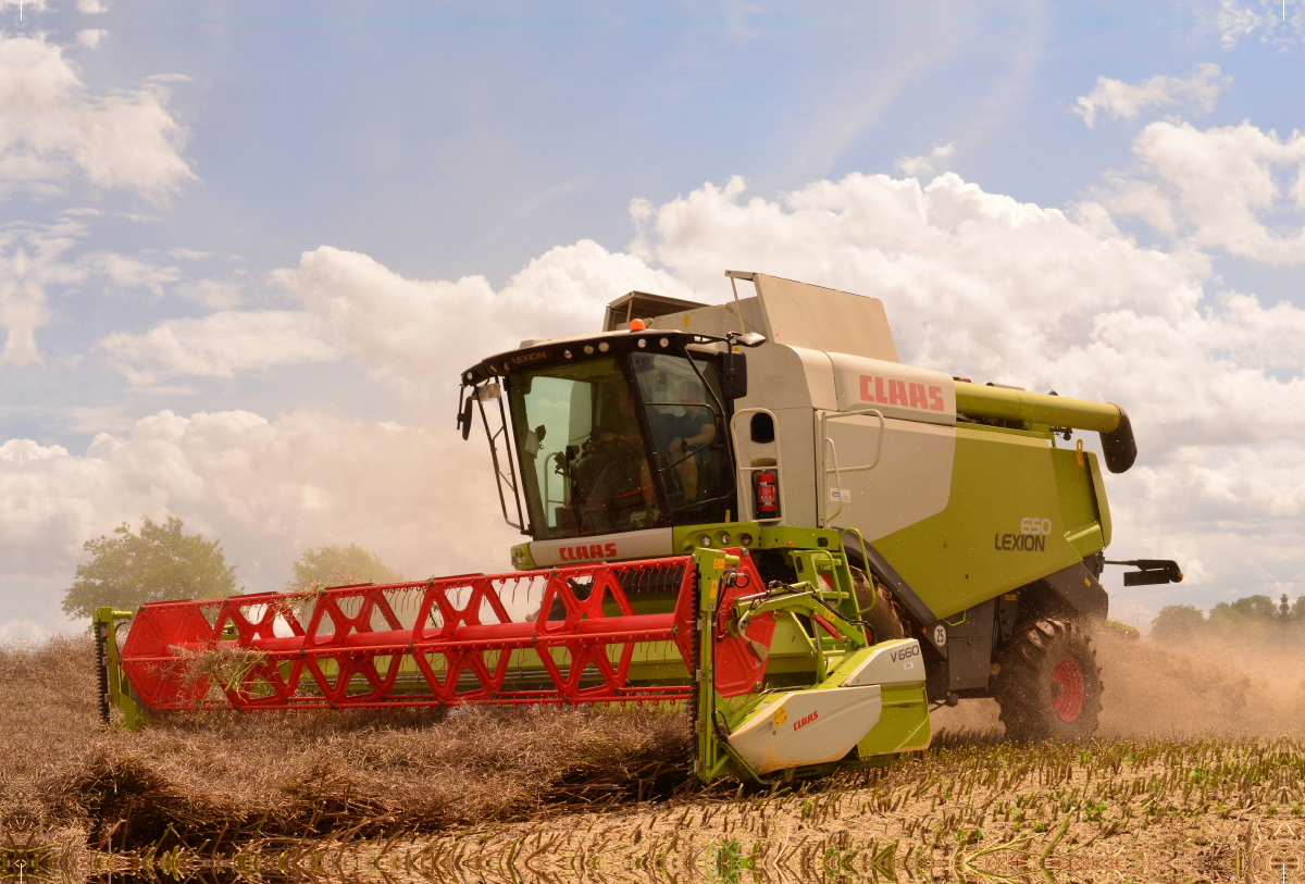 Ein Motiv aus dem Kalender Landwirtschaft - Giganten im Kornfeld