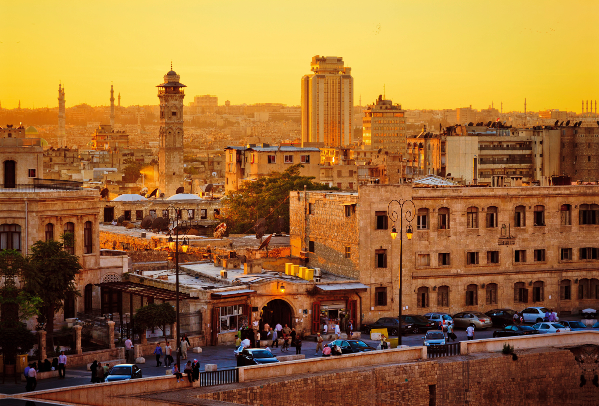 Eingang zum großen Basar, Aleppo