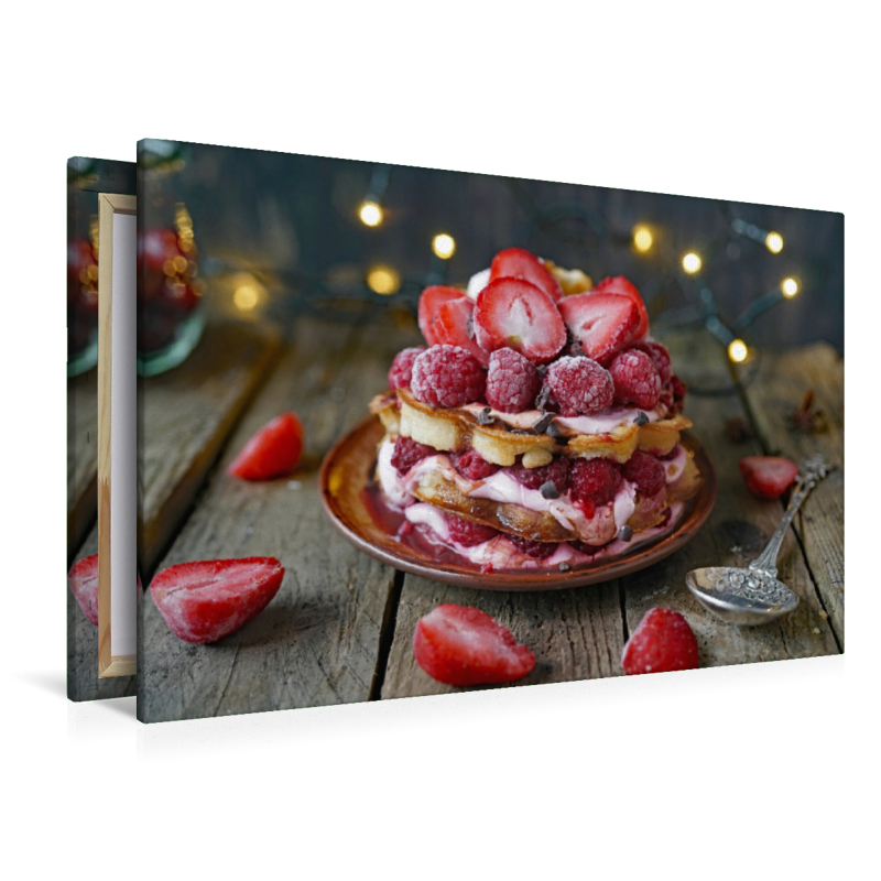 Pan Cakes mit Erdbeeren