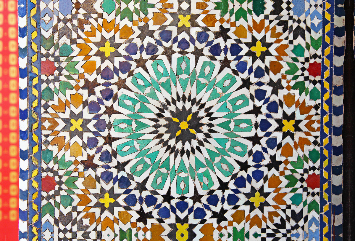 Mosaik, Marrakesch