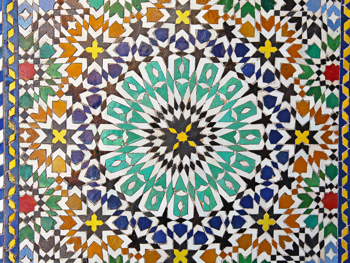 Mosaik, Marrakesch