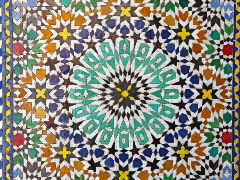 Mosaik, Marrakesch