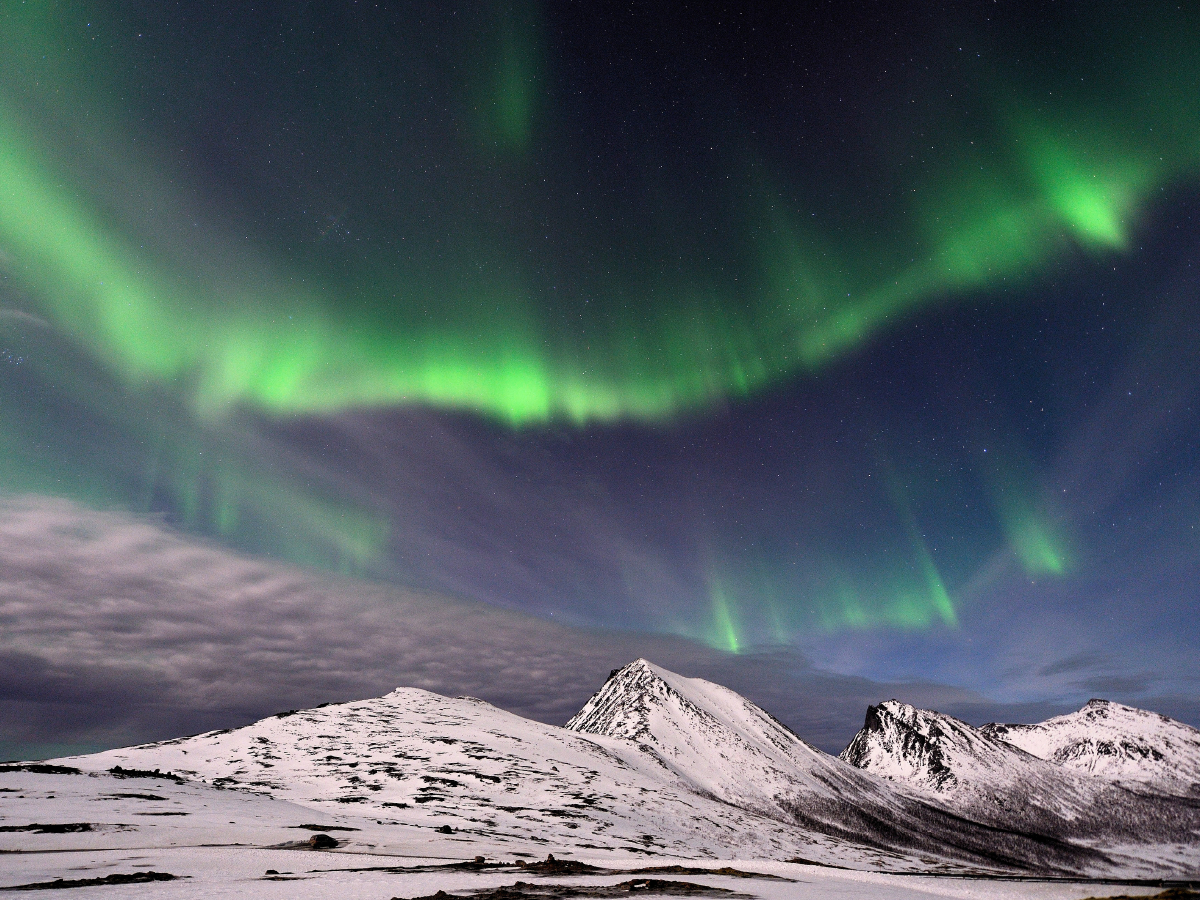 Ein Motiv aus dem Kalender Aurora Borealis: Polarlichter in Norwegen