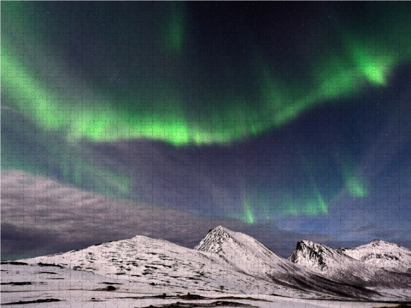 Ein Motiv aus dem Kalender Aurora Borealis: Polarlichter in Norwegen