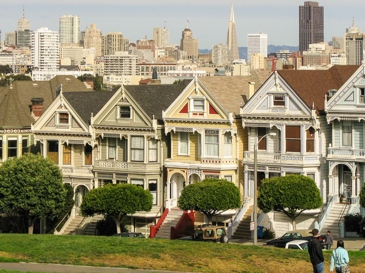 Painted Ladies - Überbleibsel viktorianischer Zeiten