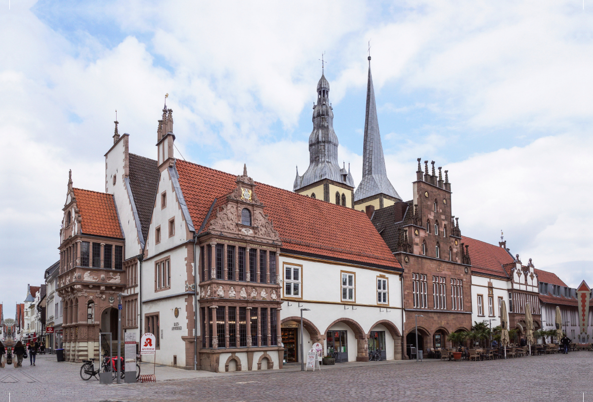 Rathaus, St.-Nicolai-Kirche Lemgo