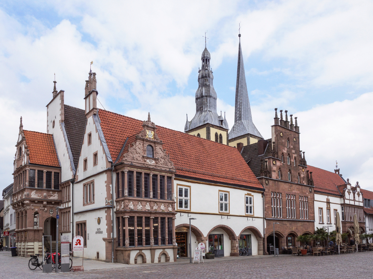 Rathaus, St.-Nicolai-Kirche Lemgo