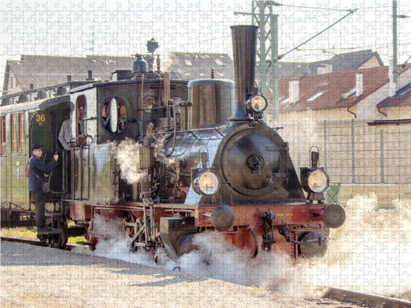 Dampflok 30 (pr. T3) 'Chanderli' der Kandertalbahn in Haltingen