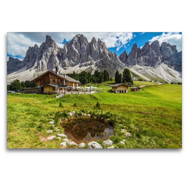 Geisler Alm in den Dolomiten