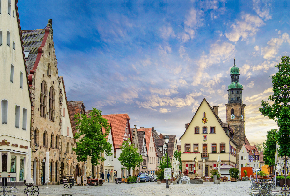 Marktplatz in Richtung Altes Rathaus