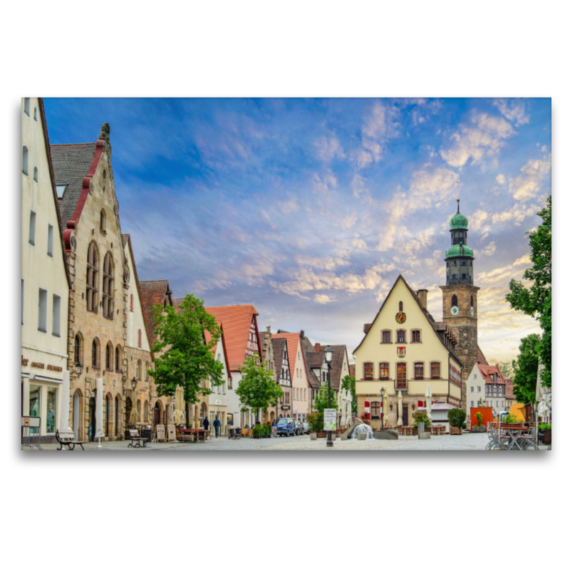 Marktplatz in Richtung Altes Rathaus