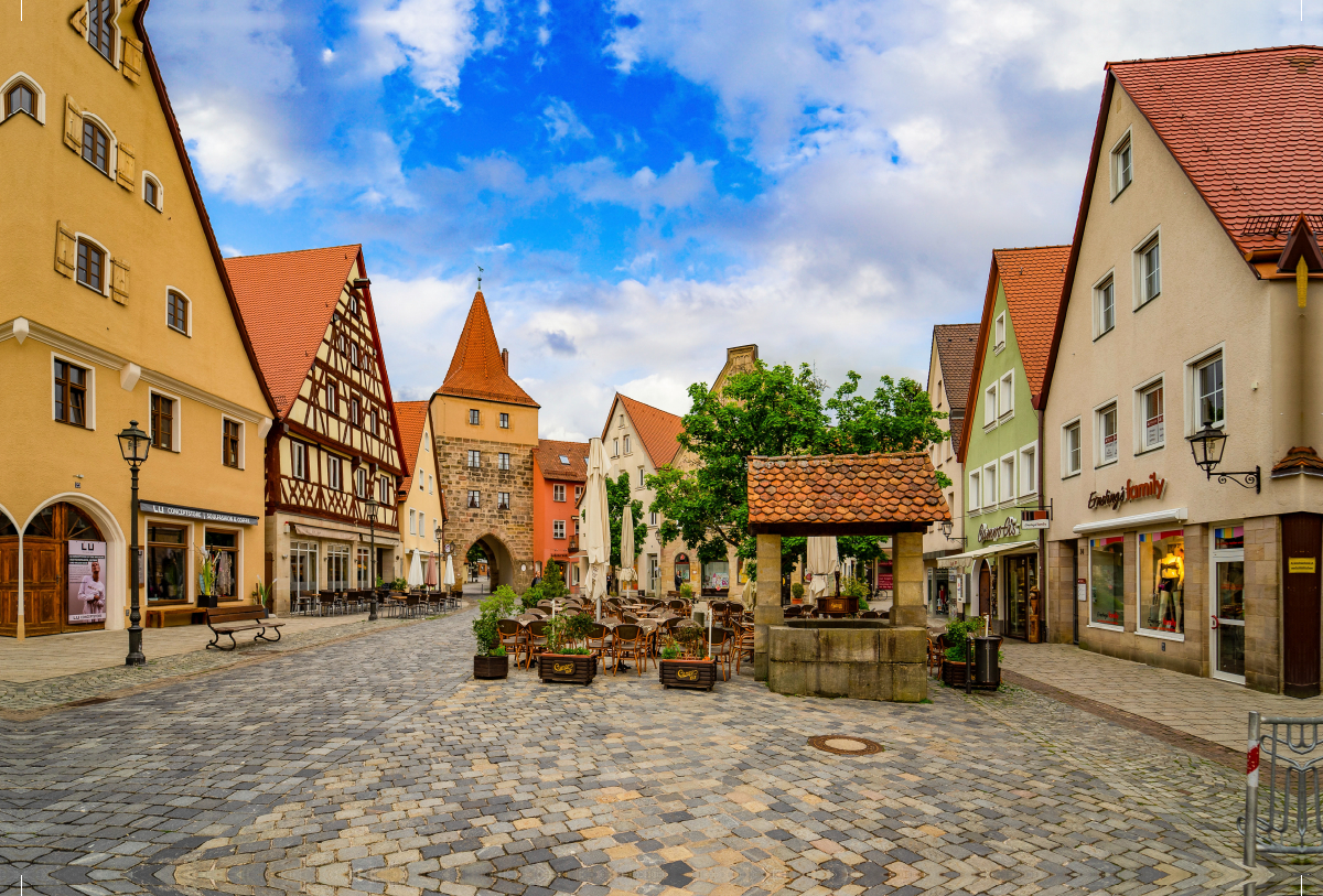 Alter Brunnen auf dem Marktplatz