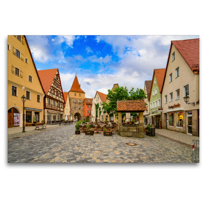 Alter Brunnen auf dem Marktplatz