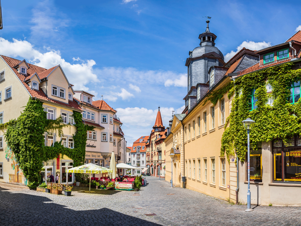 Brühl- eine historische Straße in der Altstad