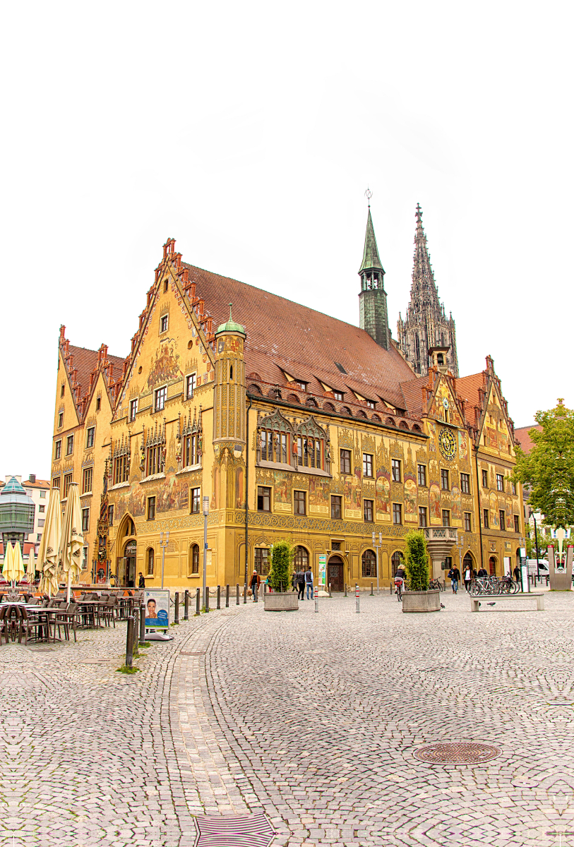 Das Rathaus in Ulm