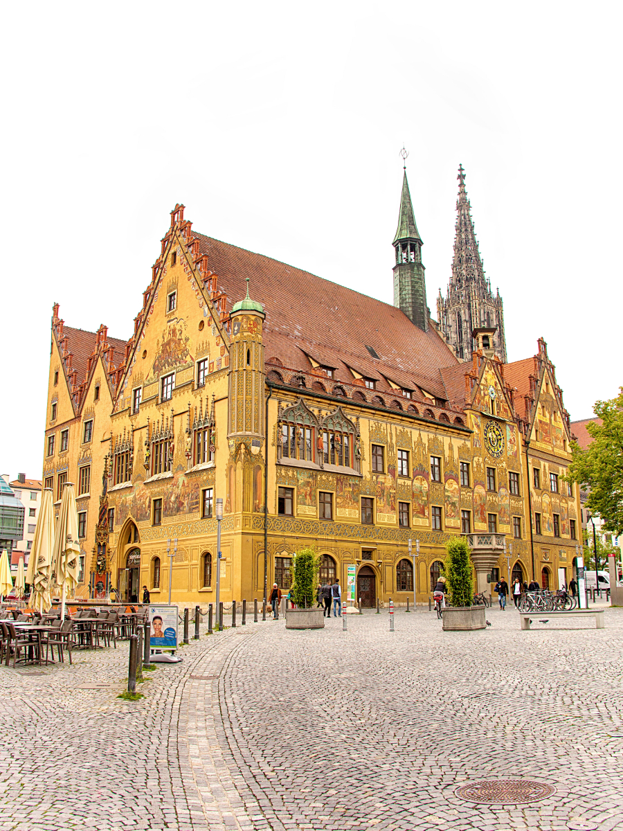 Das Rathaus in Ulm