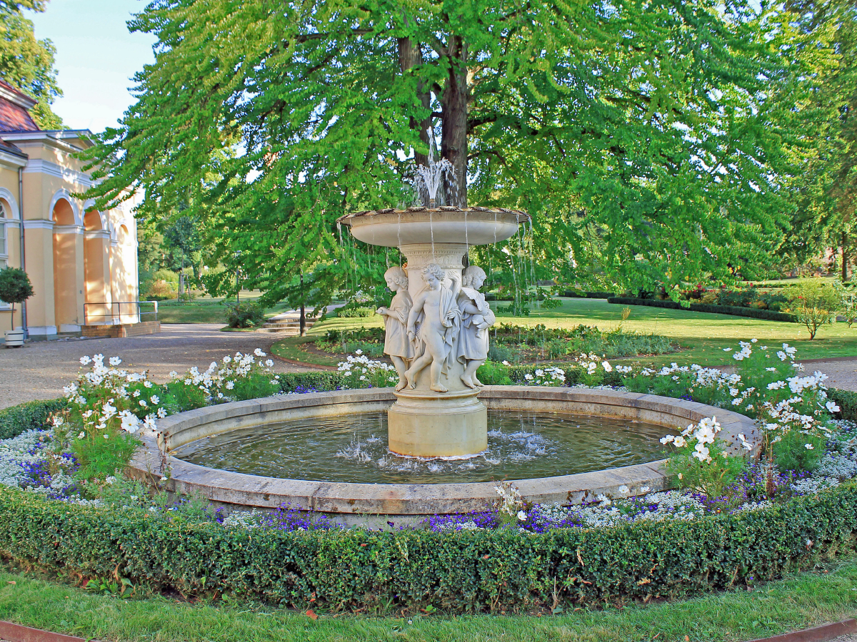 Verträumter Kinderbrunnen von Neustrelitz