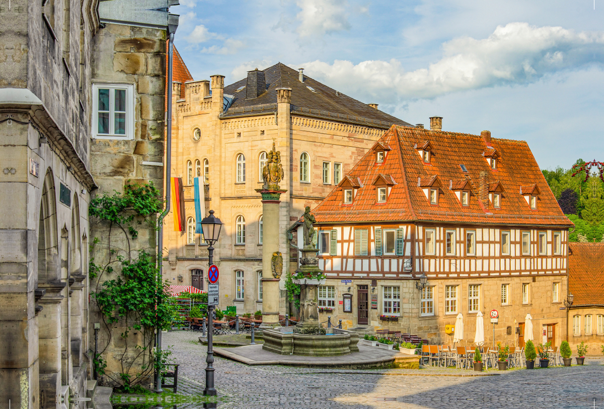 Blick aud den Melchior Otto Platz