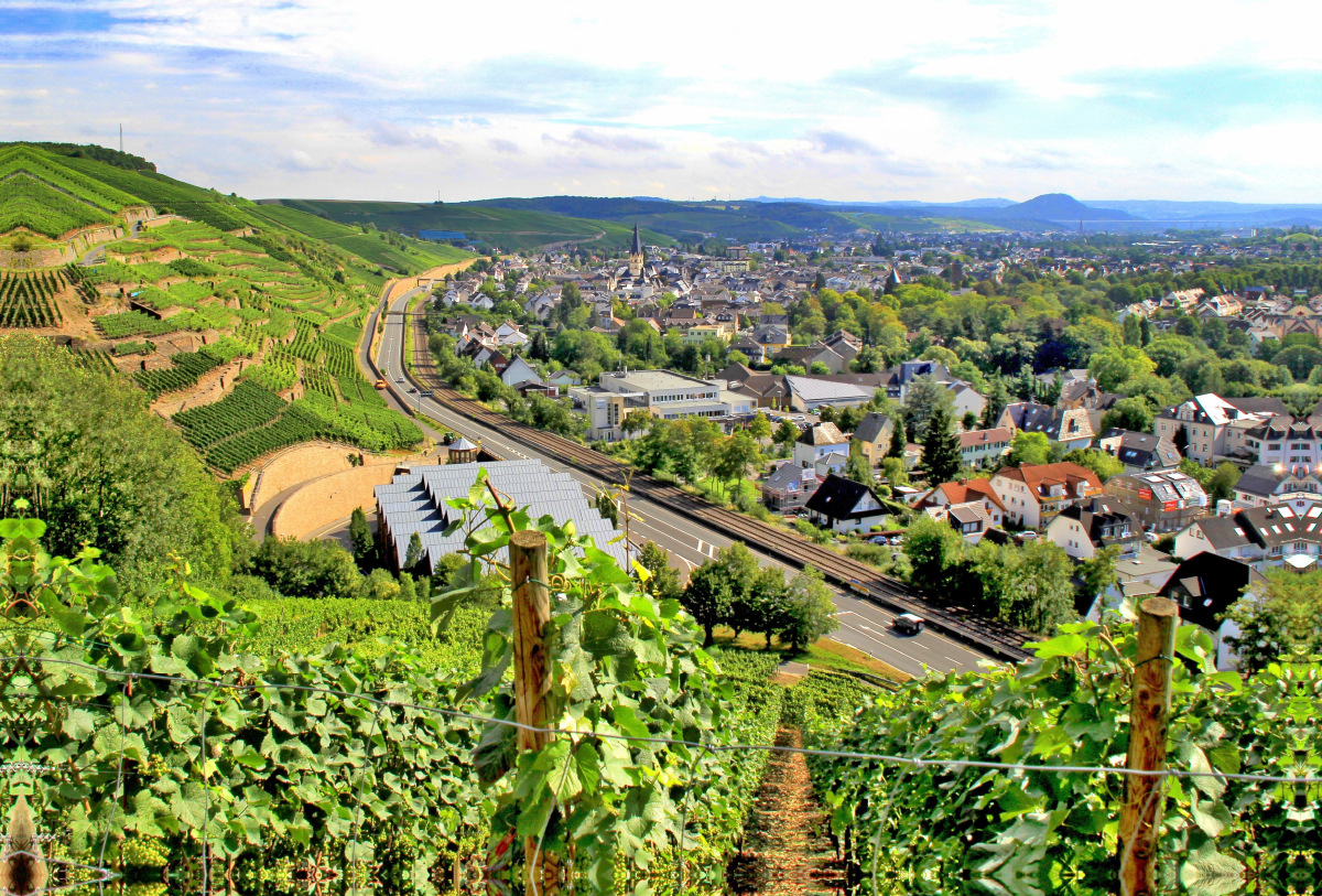 Blick auf Bad Neuenahr/Ahrweiler