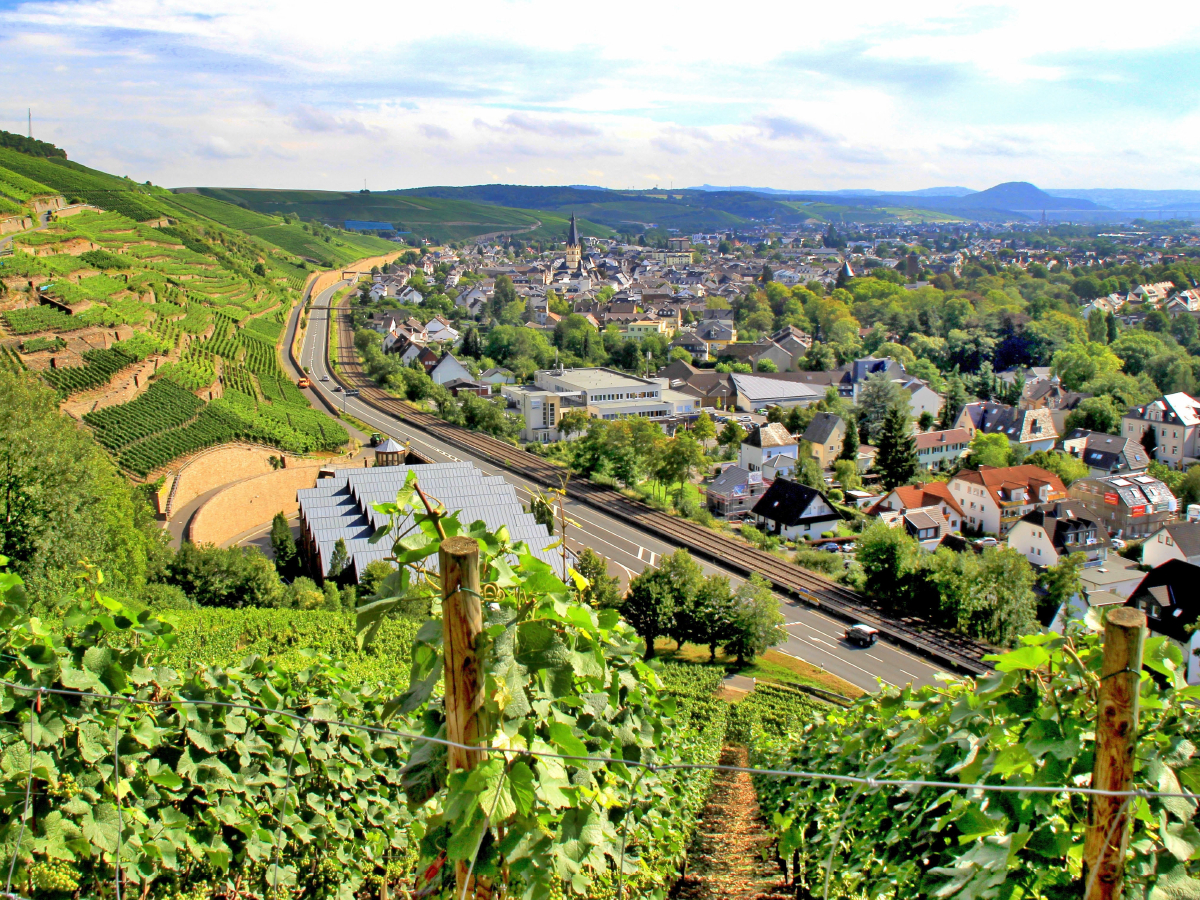 Blick auf Bad Neuenahr/Ahrweiler