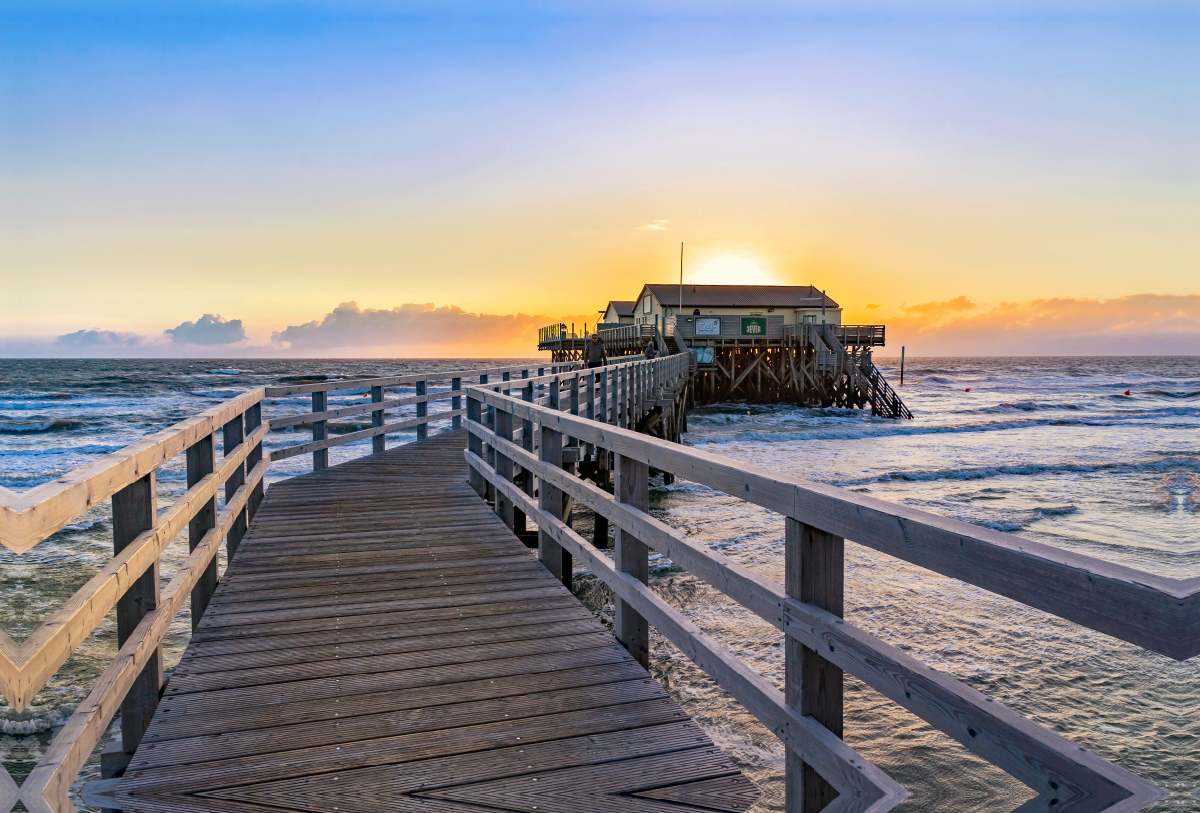 St. Peter Ording - Sonnenuntergang