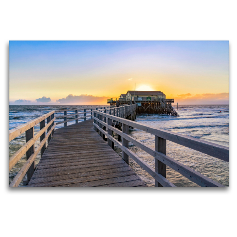 St. Peter Ording - Sonnenuntergang