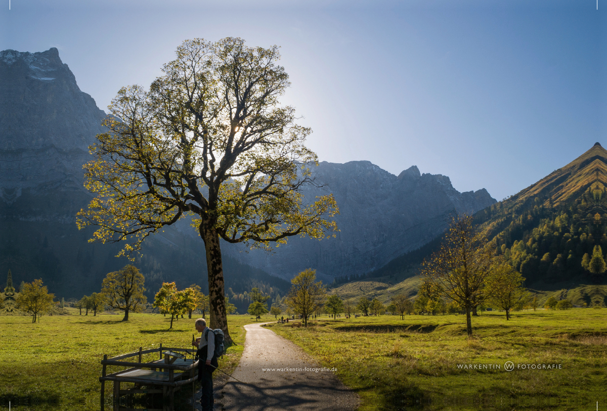 Auf dem Weg zur Engalm