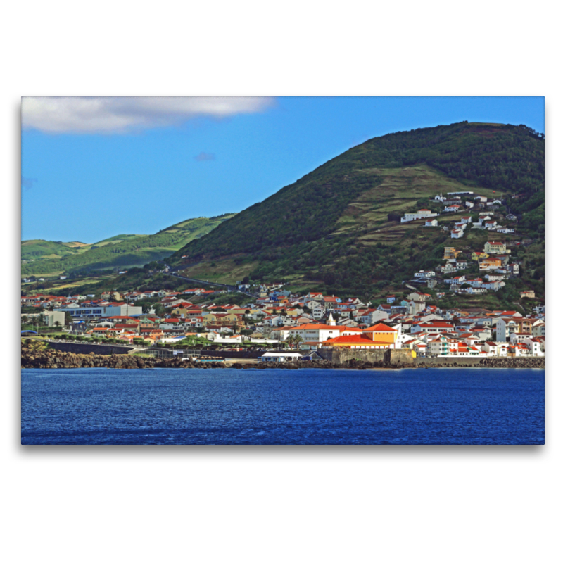 Velas am Fuß des Pico dos Louros auf der Azoren-Insel Sao Jorge