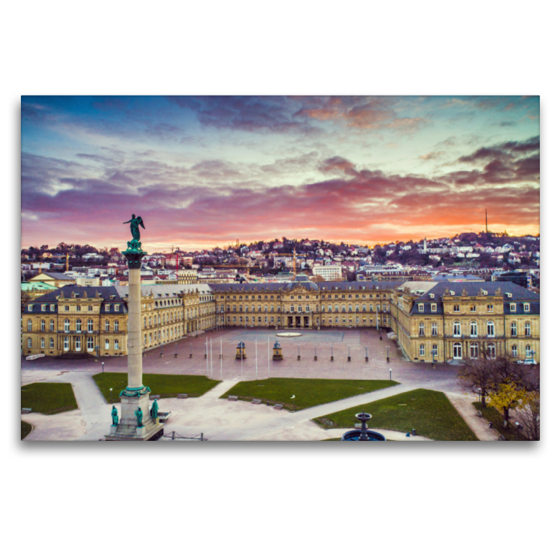 Neues Schloss Stuttgart mit Schlossplatz