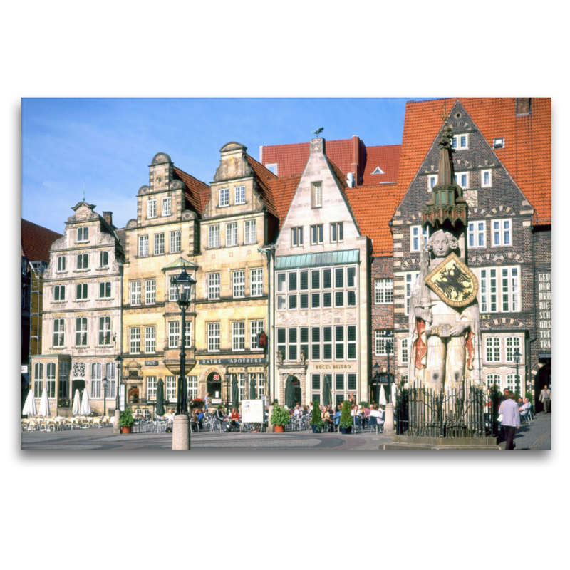 Altstadt Bremen mit Roland