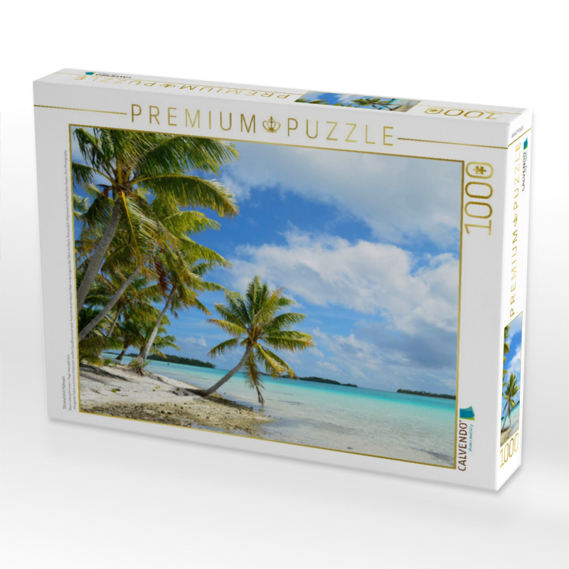 Strand mit Palmen