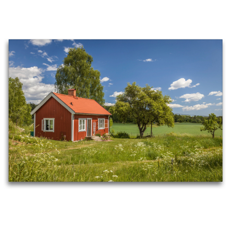 Idyllisches, kleines Sommerhaus in Schweden