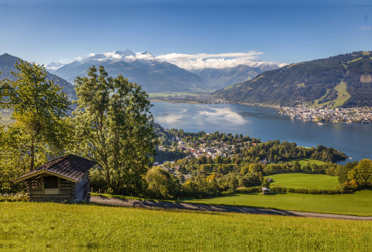 Blick auf den Zeller See