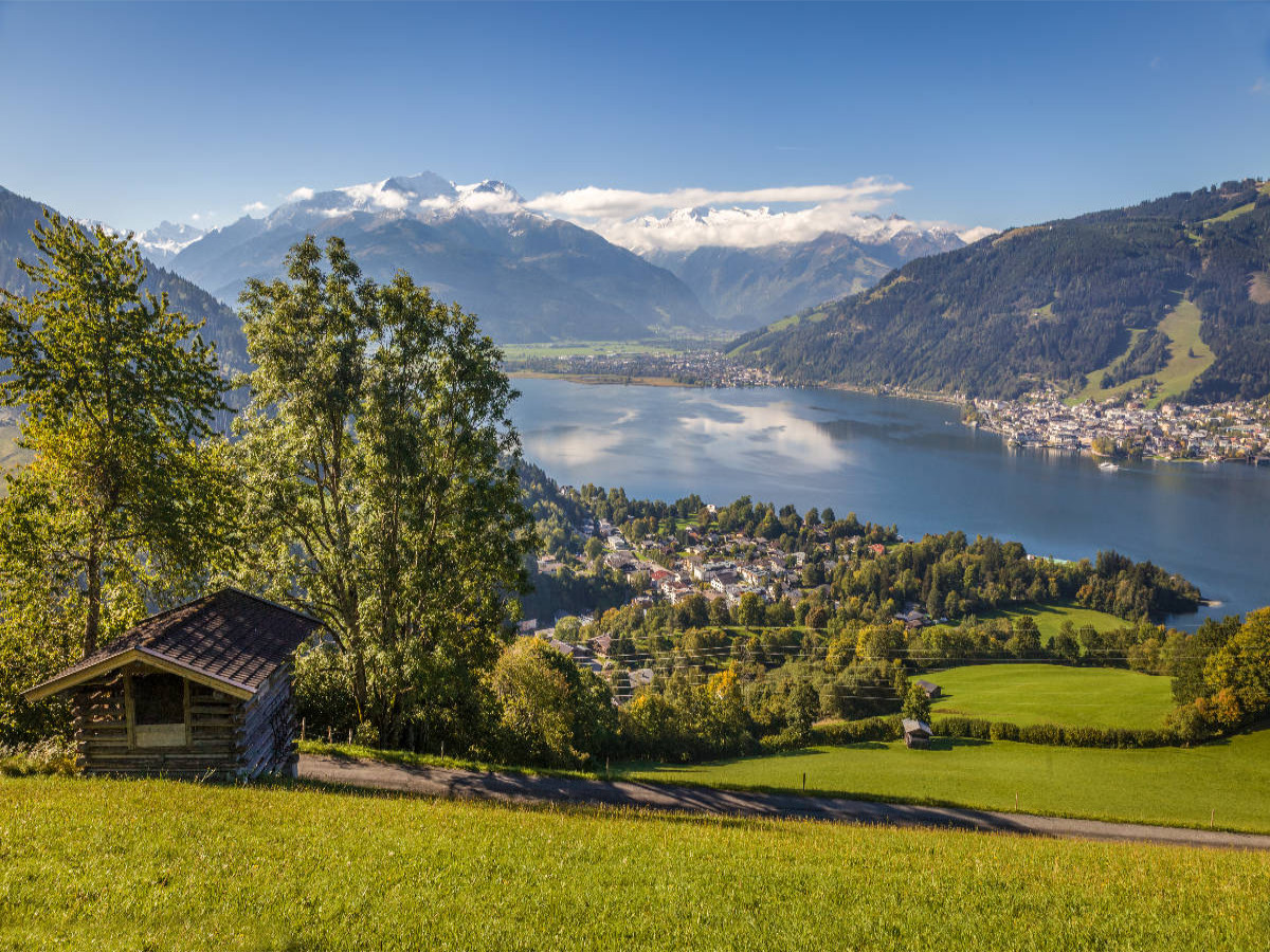Blick auf den Zeller See