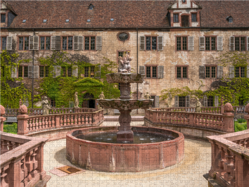 Abteigarten von Kloster Bronnbach