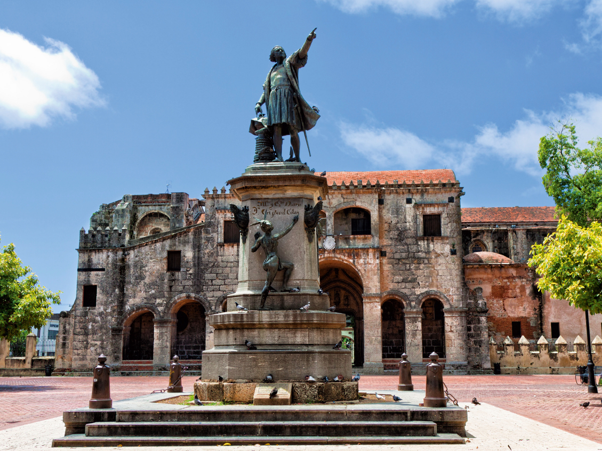 Kolumbus Statue