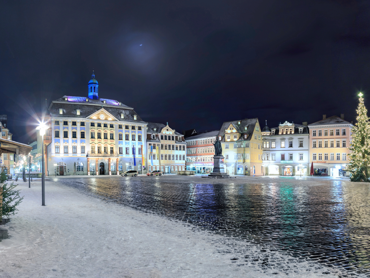 Coburger Rathaus auf dem  Marktplatz