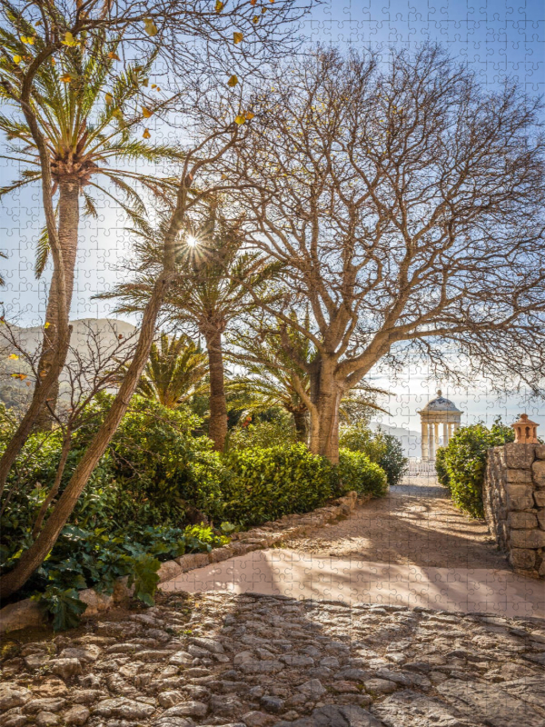 Garten Son Marroig bei Deià, Mallorca