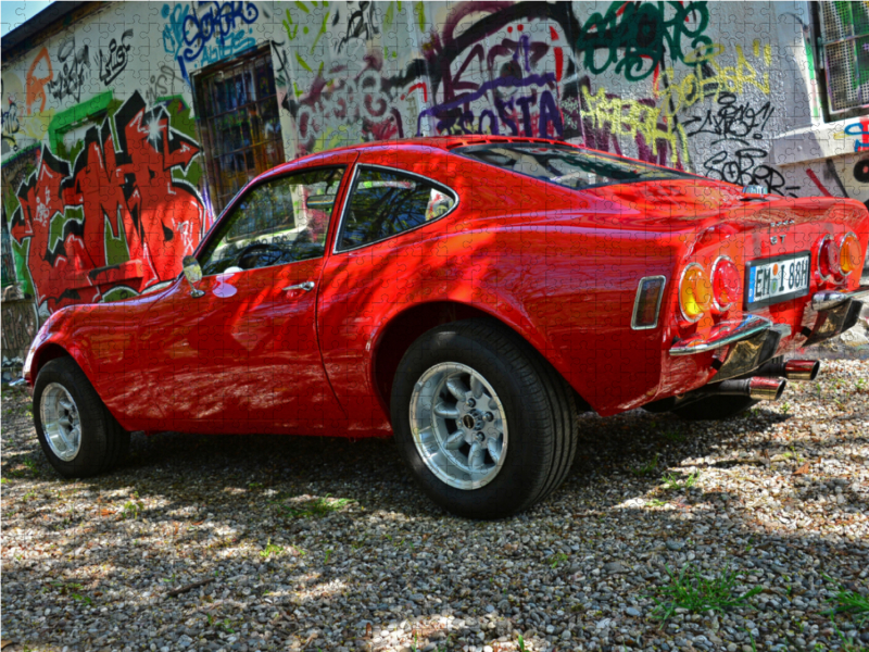 Ein Motiv aus dem Kalender Opel GT 1900 AL Eine deutsche Sportwagenlegende