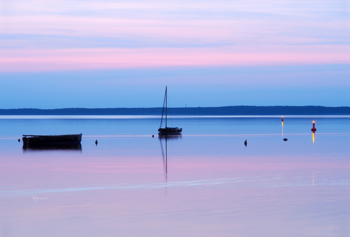 Blaue Stunde am Steinhuder Meer