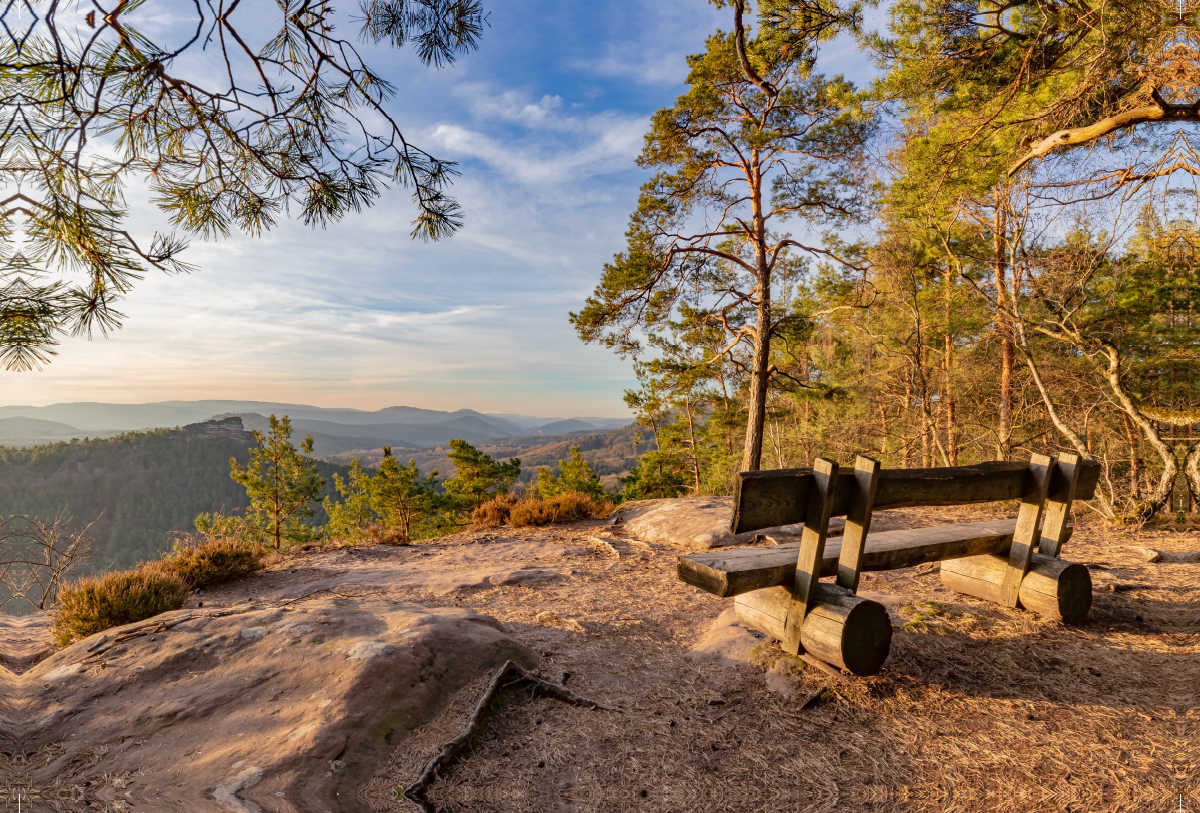 Blick vom Kühungerfelsen