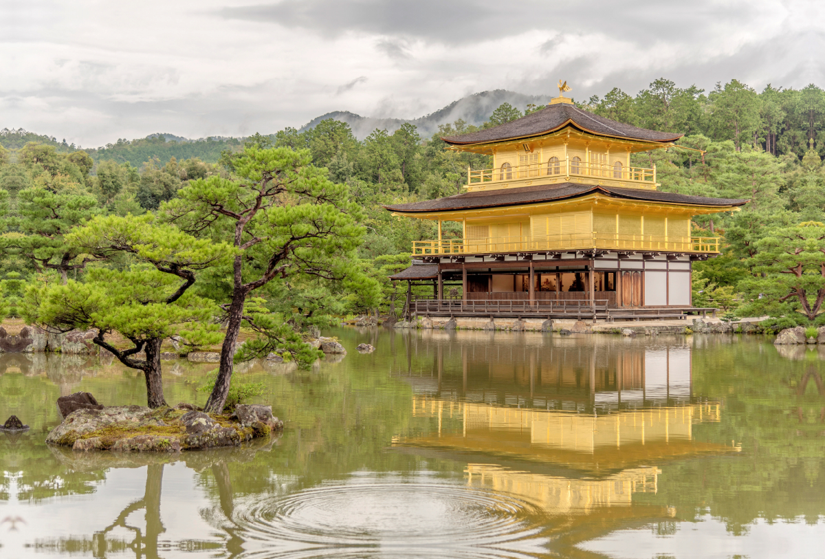 Goldener Pavillon Tempel: Kinkaku-ji Kyoto