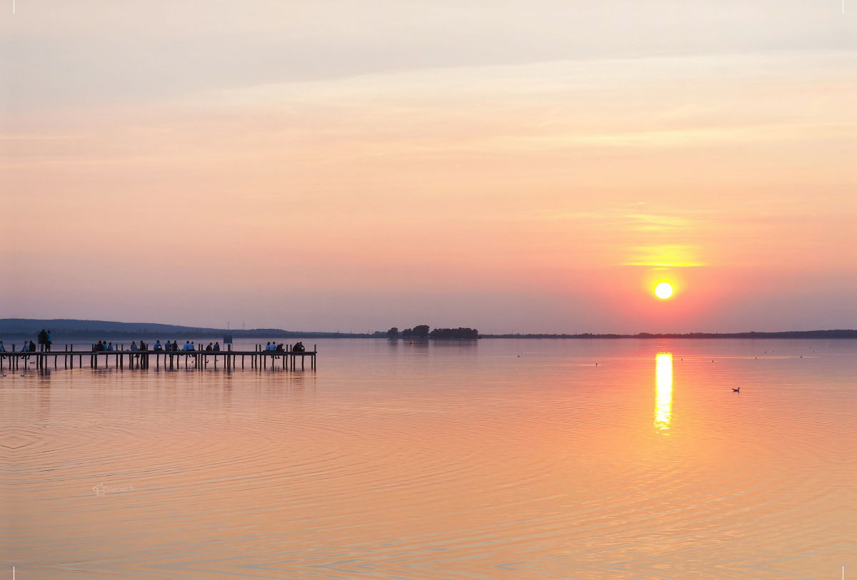 Sonnenuntergang am Steinhuder Meer