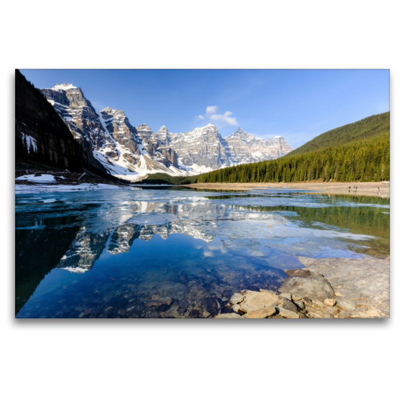 Moraine Lake, Juwel im Banff NP.