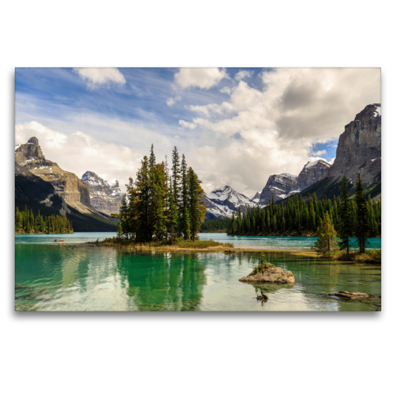 Traumziel Spirit Island, Maligne Lake